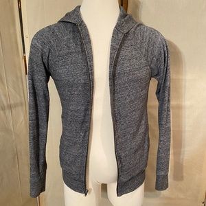 ALEXANDER WANG Mens Full Zip Hoodie Grey Sz M